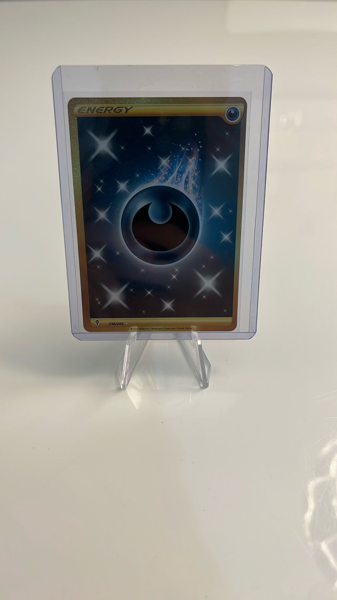 Pokémon Darkness Energy (Secret) - 236/203