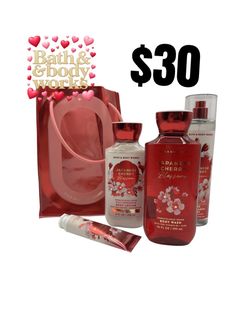Bath & Body Works Japanese Cherry Blossom Gift Set