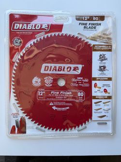 DIABLO 12in. × 80-Tooth Fine Finish Saw Blade for Wood
