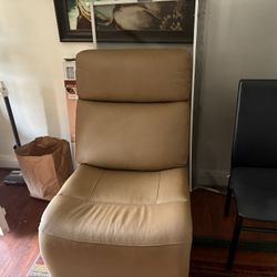 Light Brown Good As New Recliner Sectional 