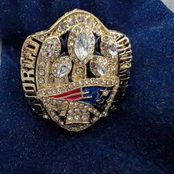 New England Patriot Replica Ring Size 12