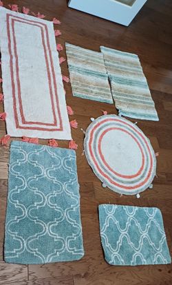 Rugs set of 3 pairs
