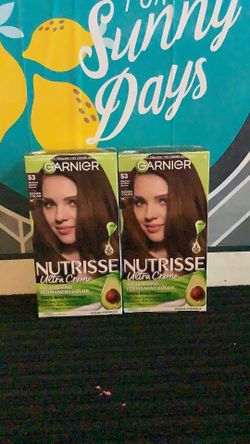 2-Garnier hair dye (medium golden brown ) 2 for $12