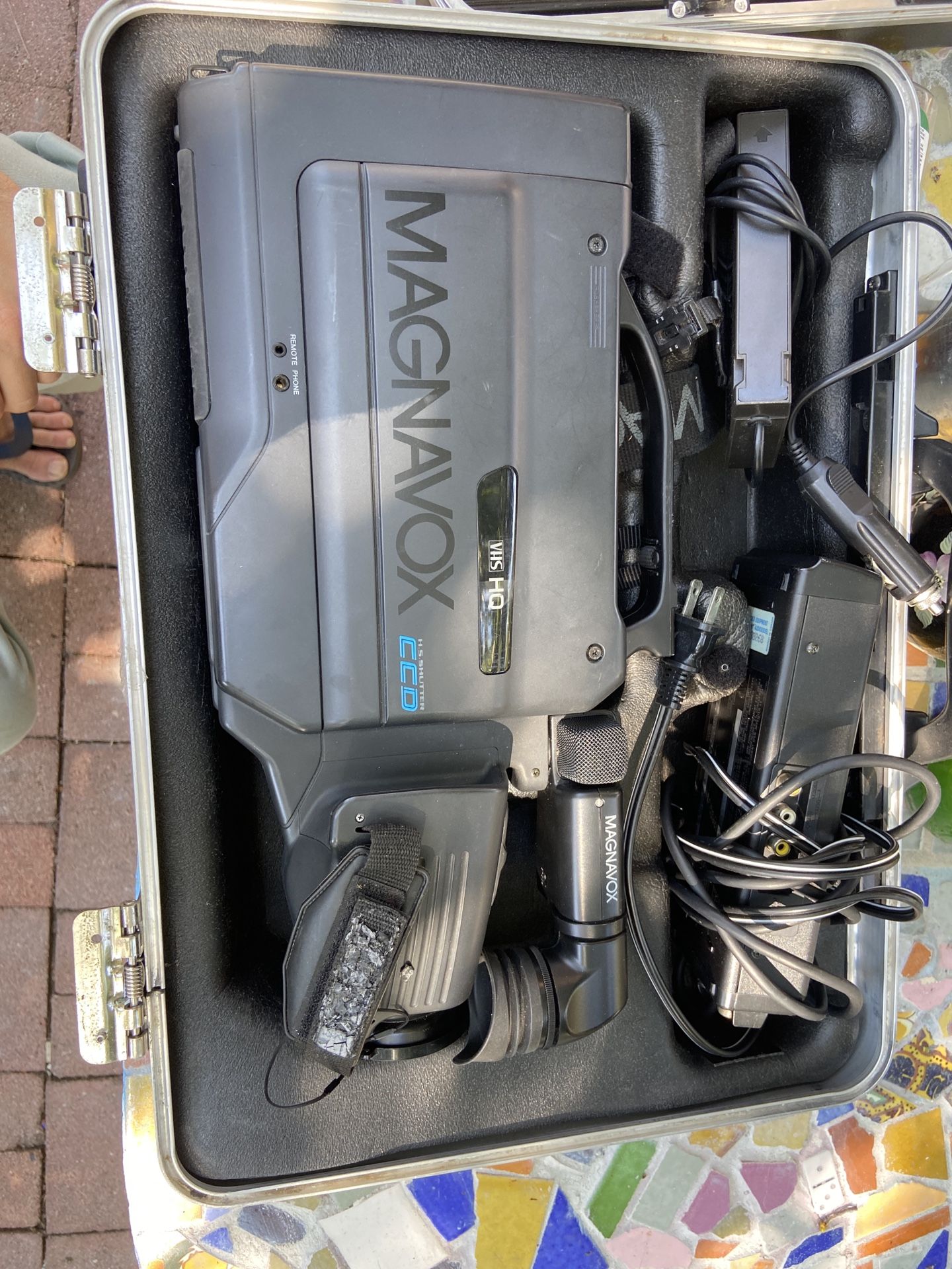 Magnavox vhs camcorder