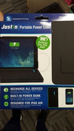 Portable power case for any ipad or tablet