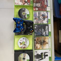 Xbox 360 Games + Controllers – Great Condition – Bundle or Individual