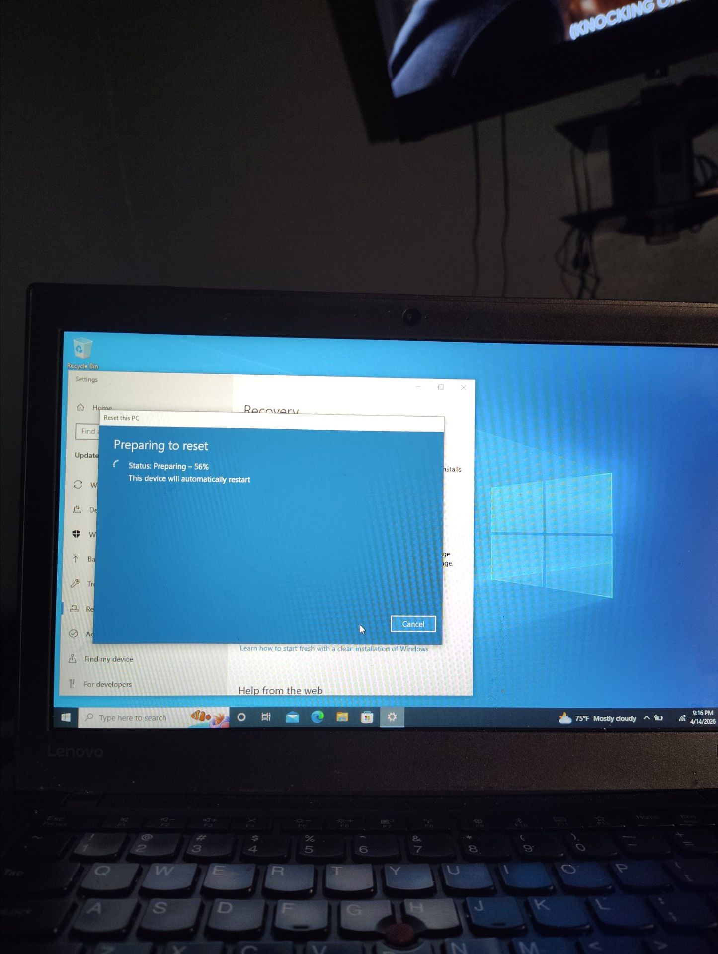 Lenevo Thinkpad refurbished $50