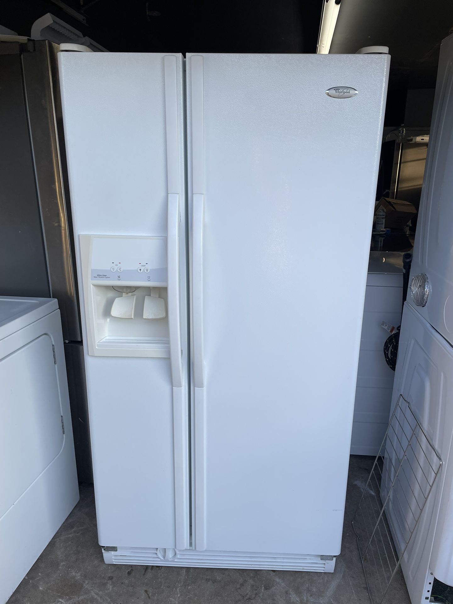 Whirlpool Refrigerator 33”W  66”H Everything Works Good
