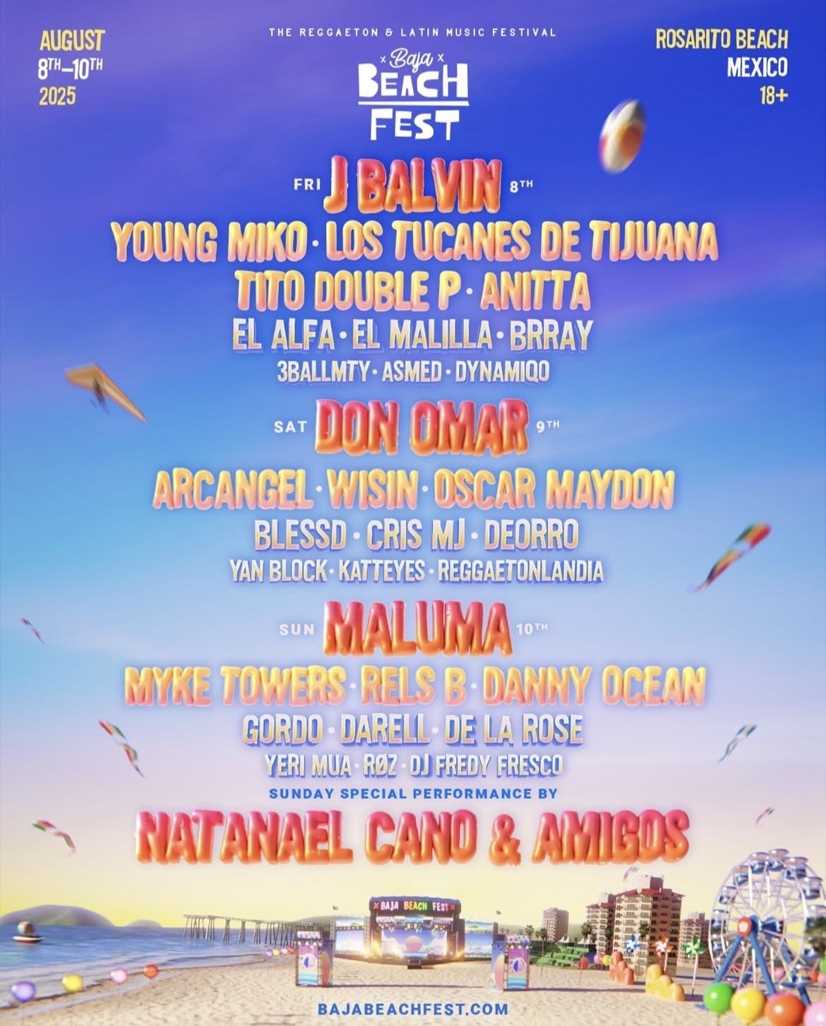 Baja Beach Fest Ticket GA