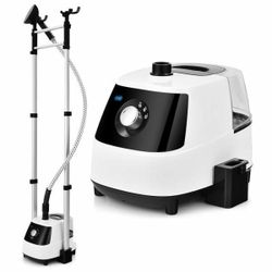 1750-Watt Garment Clothes Steamer with 2 L Detachable Water Tank and 2-Level Steam Adjustment