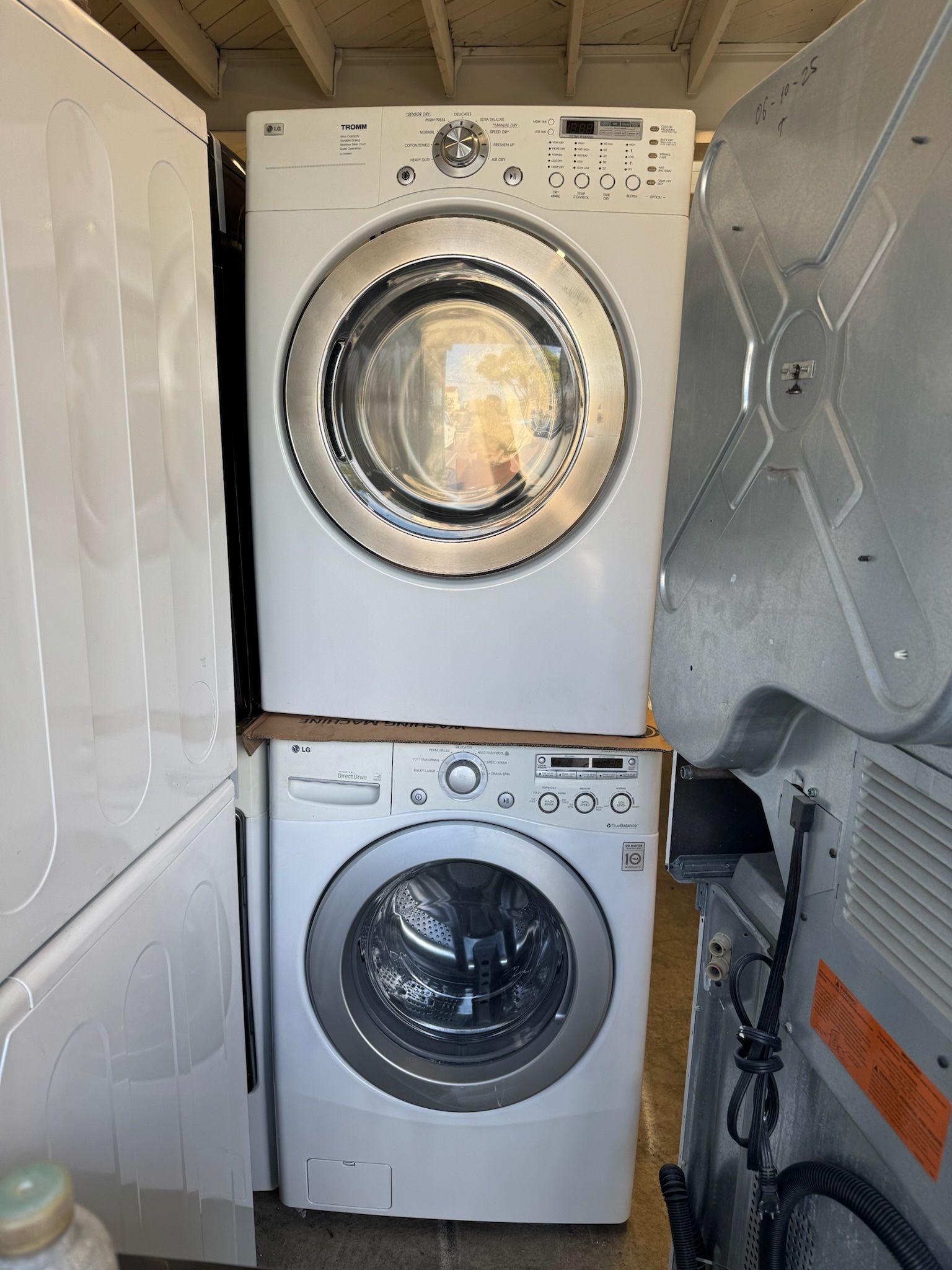 Used LG Washer and Gas Dryer Front Load 