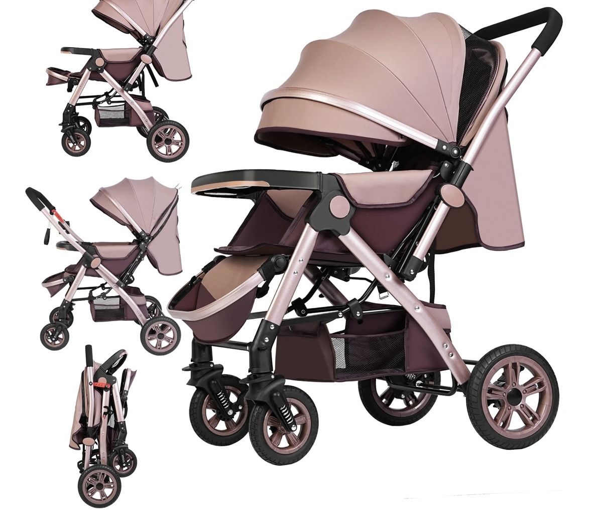Vipuse Convertible Baby Stroller (Make Offer)
