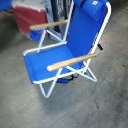 Portable Backpack Folding Chair With Backpack Straps So You Can Carry It Easy Perfect For Beach Outdoor Sporting Events And Any And All Occasions $25