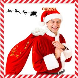Extra Large Santa Bag With Bell