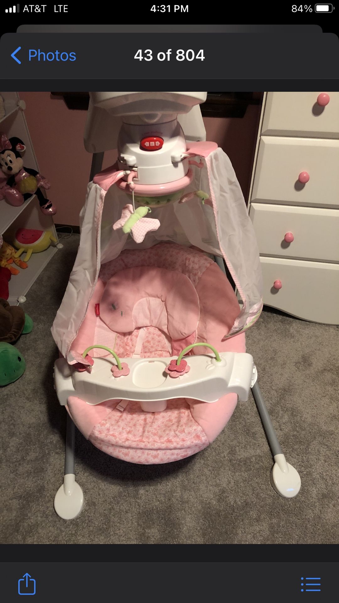 Baby swing