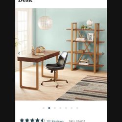 Beautiful Wood Desk And Chair From Cost Plus 