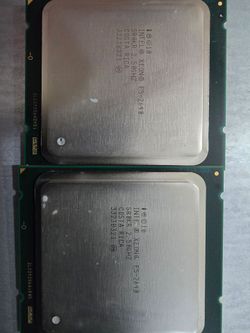 Factory Matched Pair Xeon E5-2640