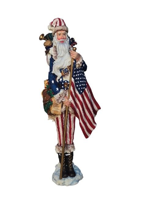 Lenox Pencil Santa " Uncle Sam"