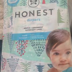 New Honest Diapers (size 2)
