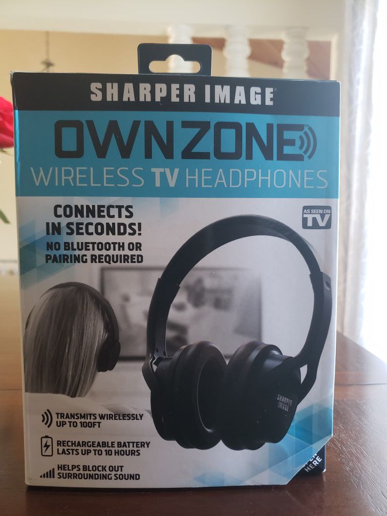 Sharper Image Wireless Headphones