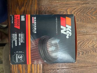 K&N Filter 3 inch