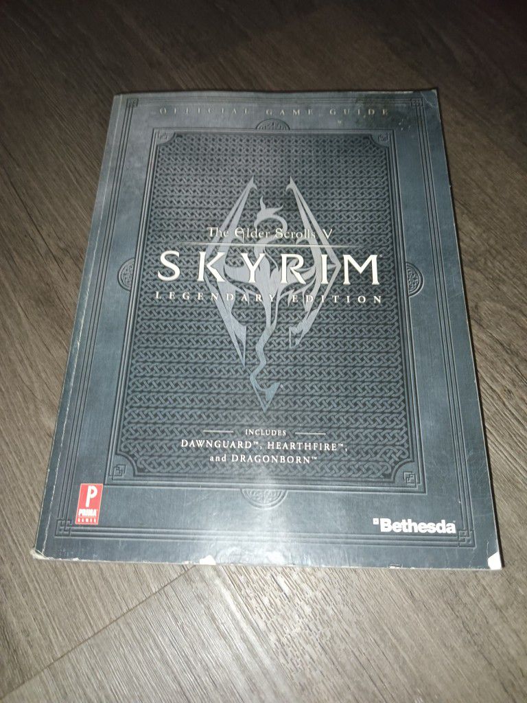 Skyrim Legendary Edition Prima Guide w/ Map