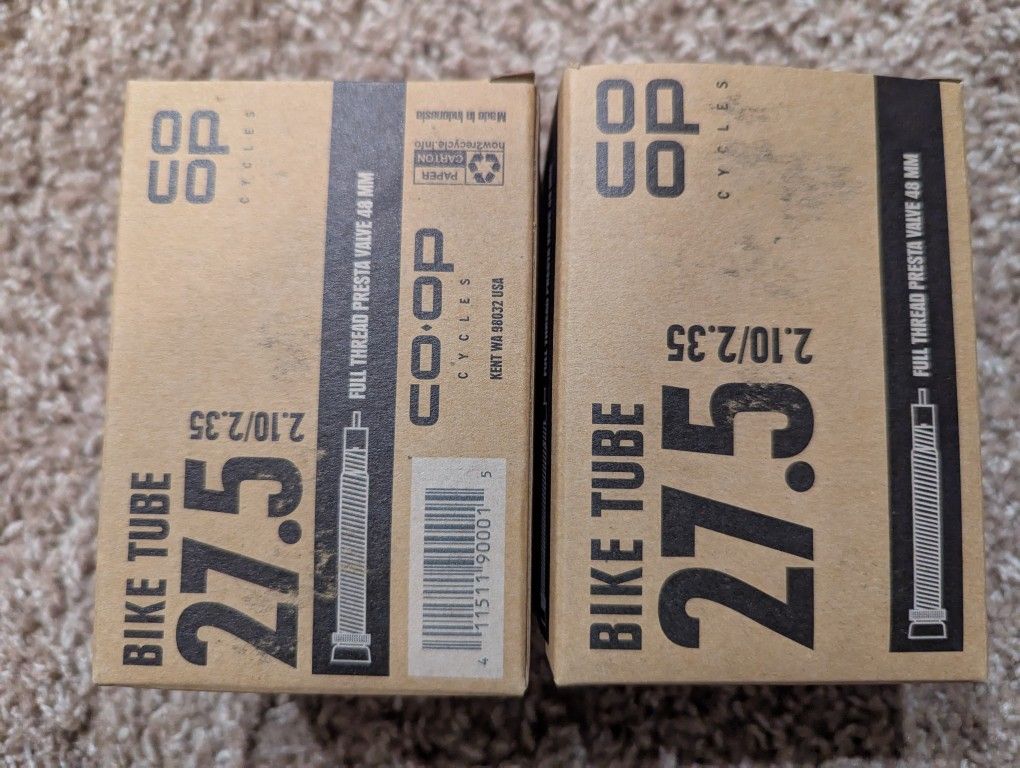 2x BIKE TUBE
27.5
2.10/2.35 Co Op