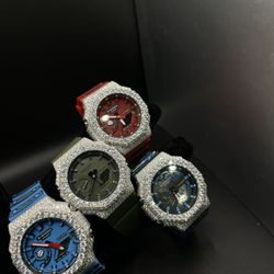 Moissanite With Strap Watch ‼️‼️