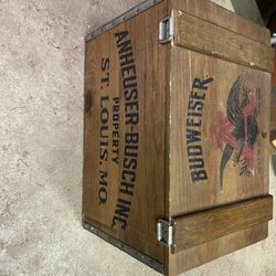 Wooden beer Crate