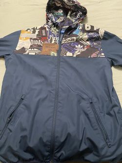 Adidas windbreaker size Medium