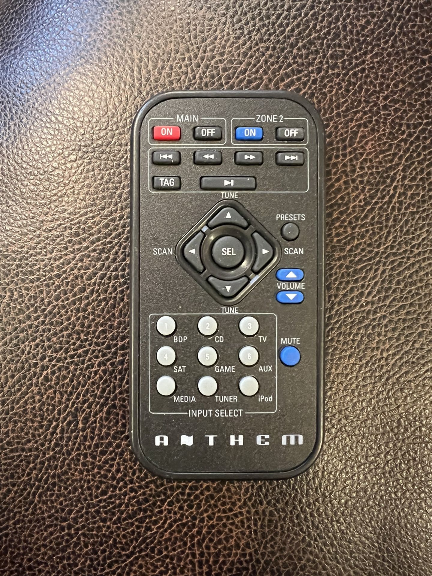 Anthem Receiver Remote Control OEM