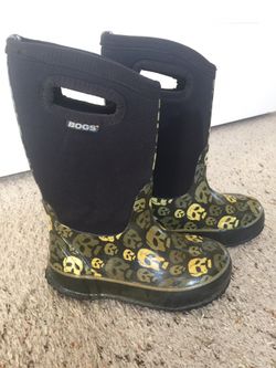 Bogs Children’s Kids Winter Snow Rain Boots Size 12