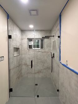 Premium Frameless Custom Swing Door