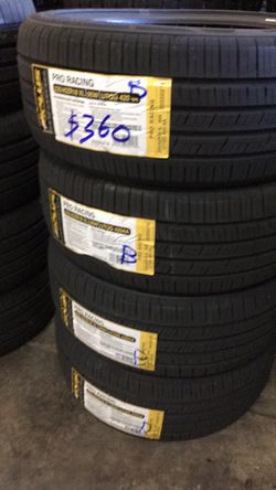 225/45/18 pluspro racing 🛞new