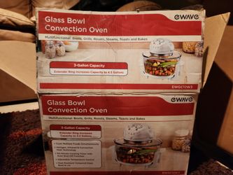 Ewave Glass bowl convection oven