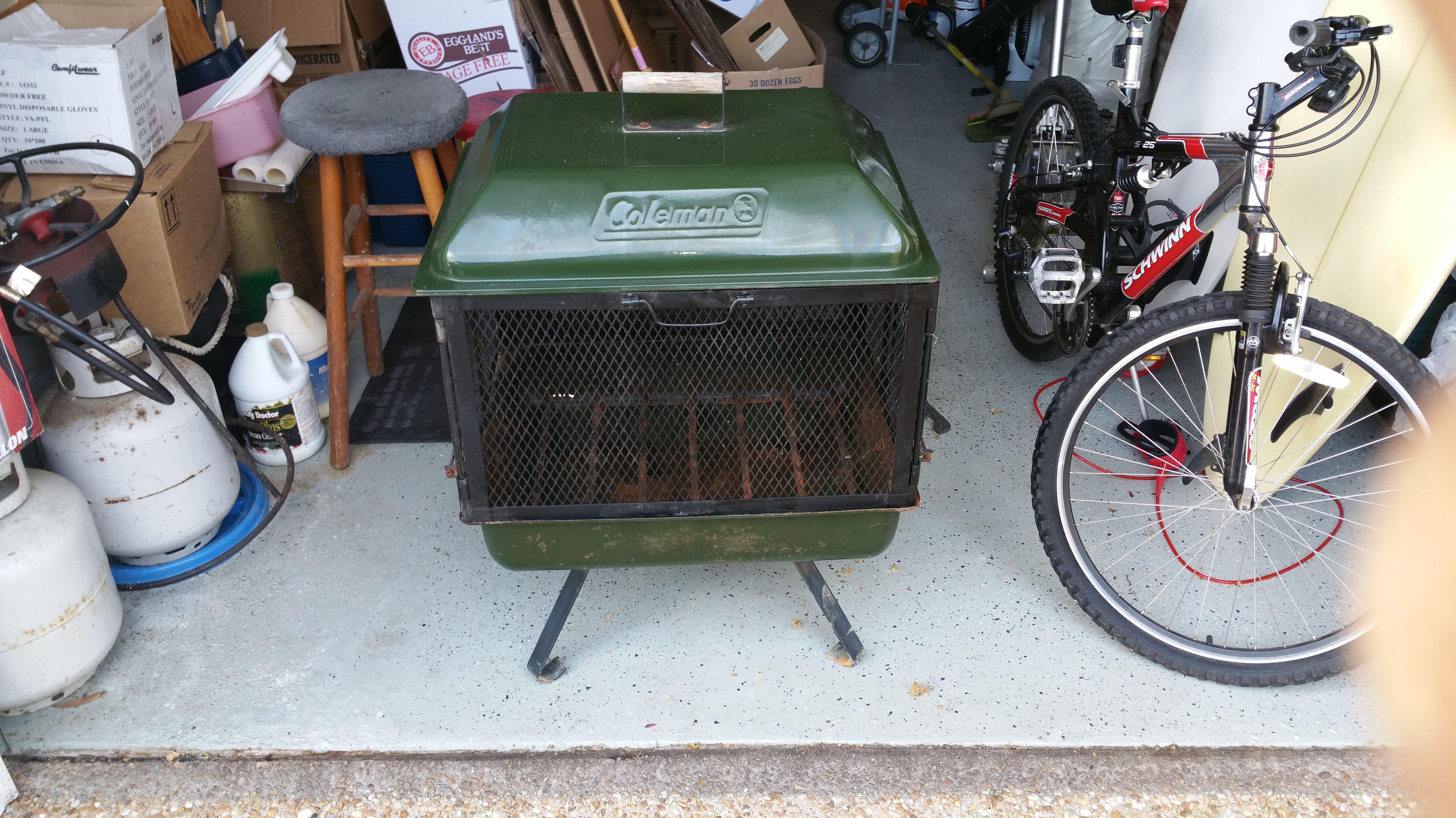 Coleman fire pit