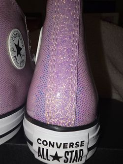 Converse Chuck Taylor Ctas Hi Size 7 Youth Lilac/White/Black