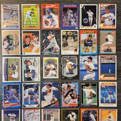 (30) All Different Nolan Ryan Baseball Card Lot Texas Rangers Houston Astros - 25 Lots Available