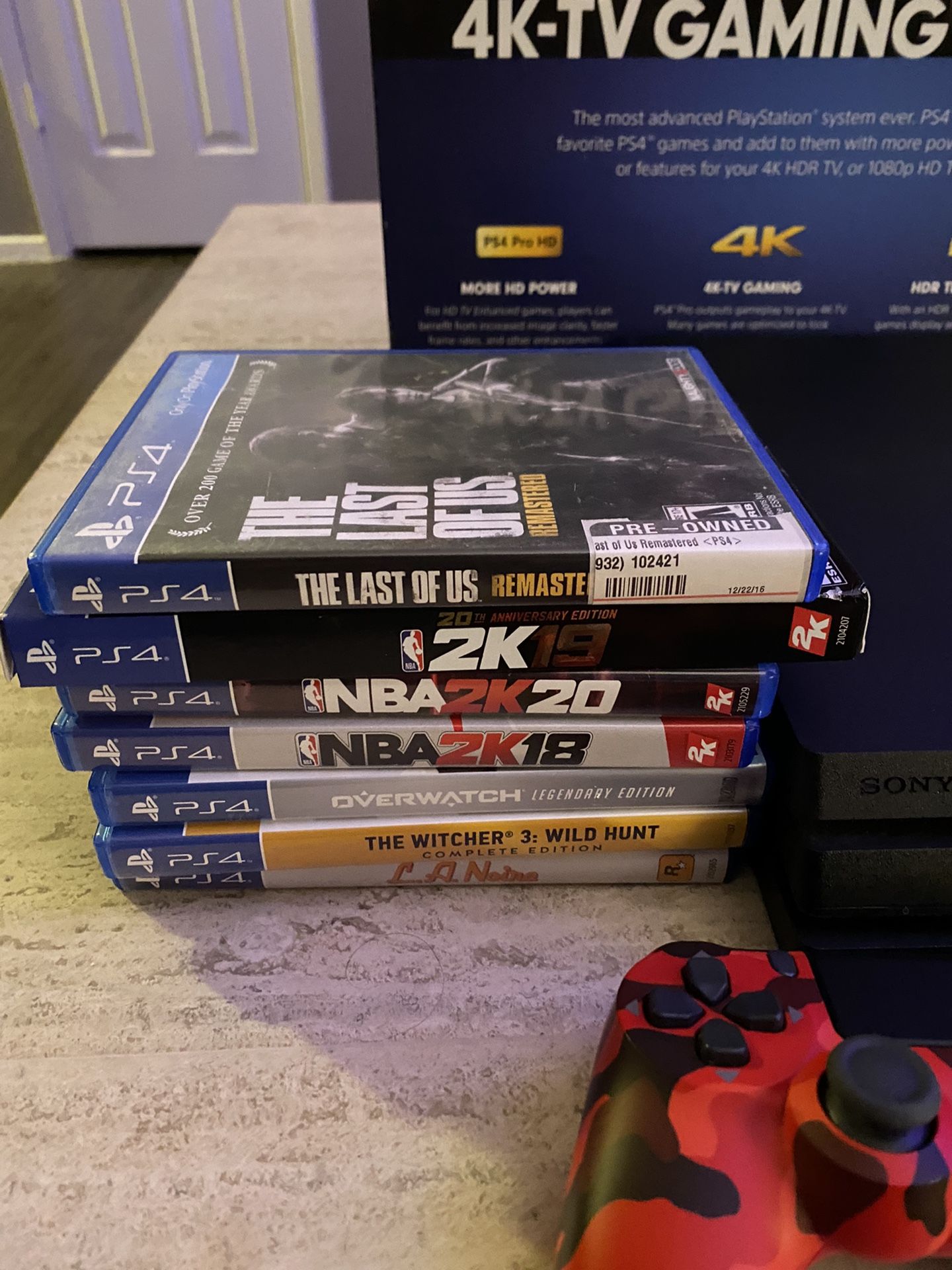 Sony PlayStation 4 PS4 PRO 1TB Console System CUH-7015B for Sale in Dallas,  TX - OfferUp