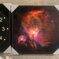 One Clock  And One  Canvas 
