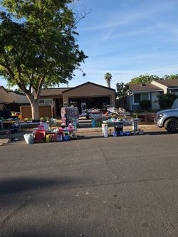 Yard sale Saturday and sunday 4/4 4/5 2304 shortline ct Modesto ca 