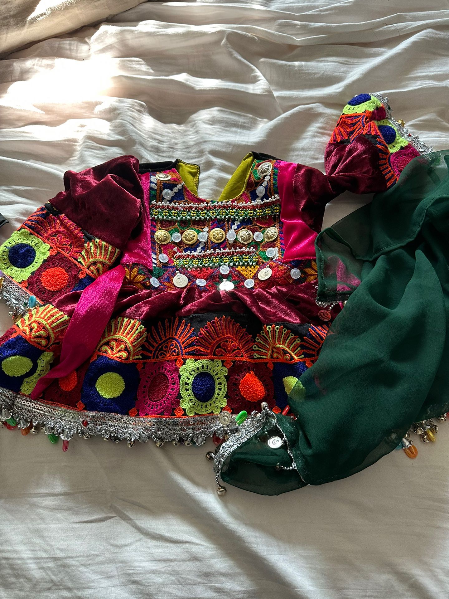 Little Girls Afghani Clothes
