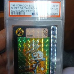 1991 Dragon Ball Super Saiyan Goku PSA Authenticated 