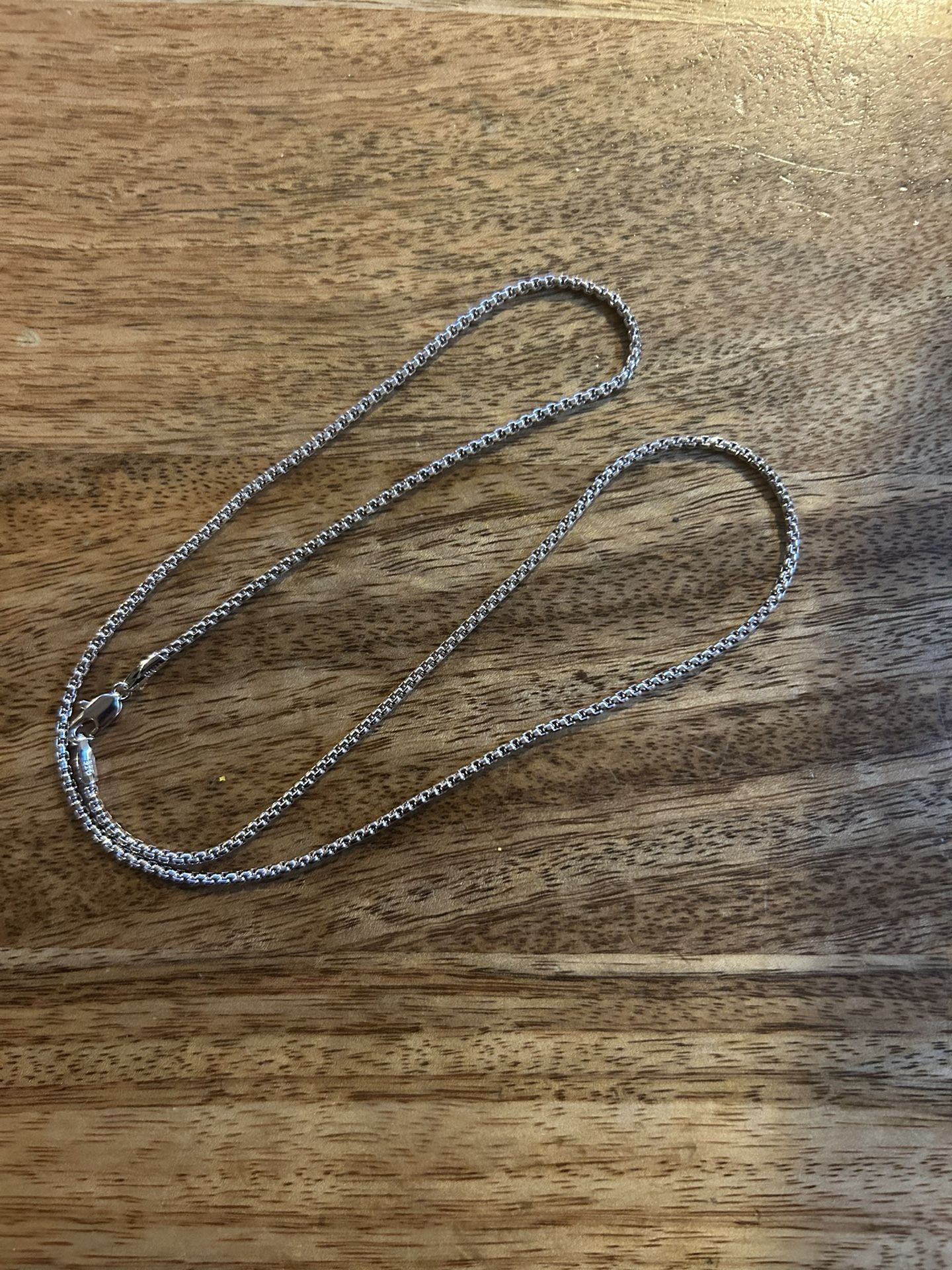 20” Rolo Necklace Silver 