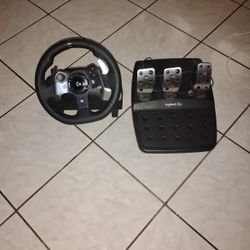 Xbox Logitech G920 Black Steering Wheel 