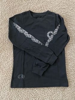 Chrome Hearts Black and White long sleeve men size small