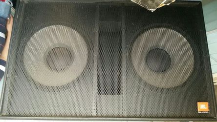 JBL dj pro sound speakers X2