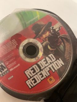 Red dead redemption no box for Xbox 360