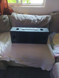 2 6x6 Car Speaker Box