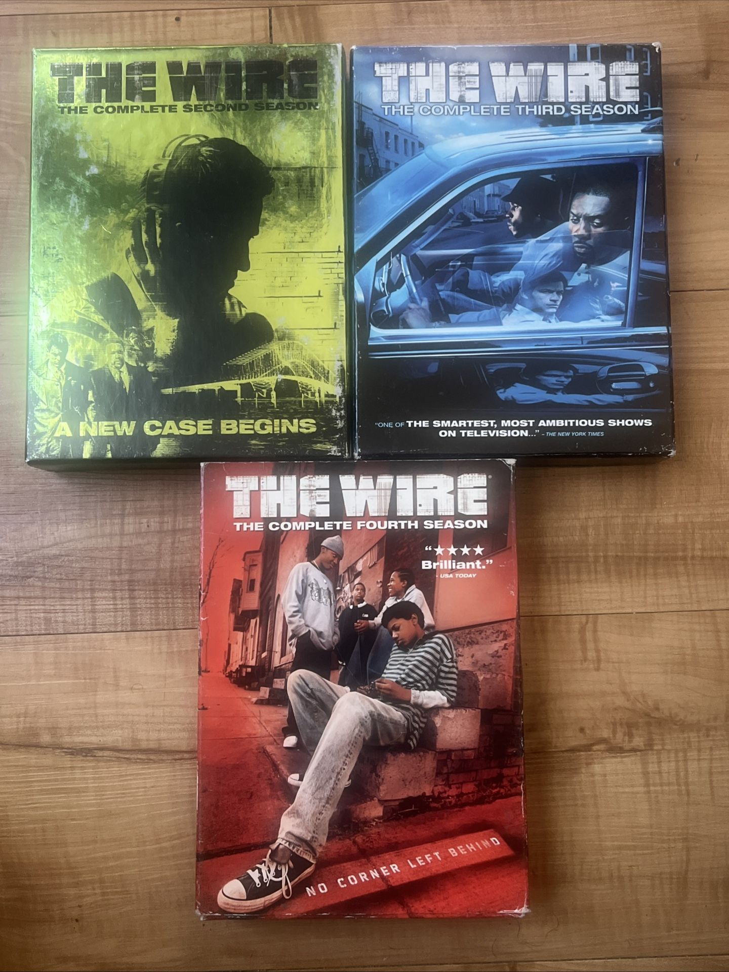 HBO's The Wire Seasons 2, 3, & 4 DVD Box Sets